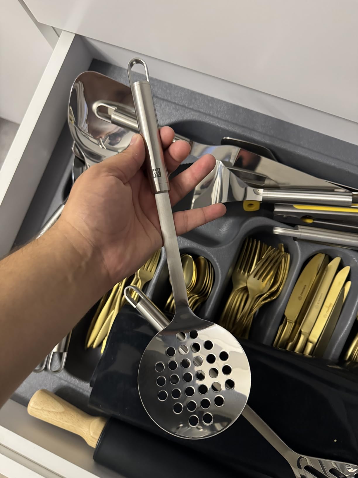 Zwilling Pro 37160-004 schiumarola acciaio 33 cm