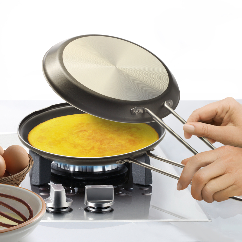 Accademia Mugnano Fuoco & Idee girafrittata antiaderente alluminio