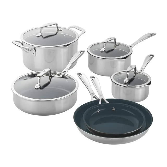 ZWILLING Clad CFX set pentole 10 pezzi ceramica antiaderente