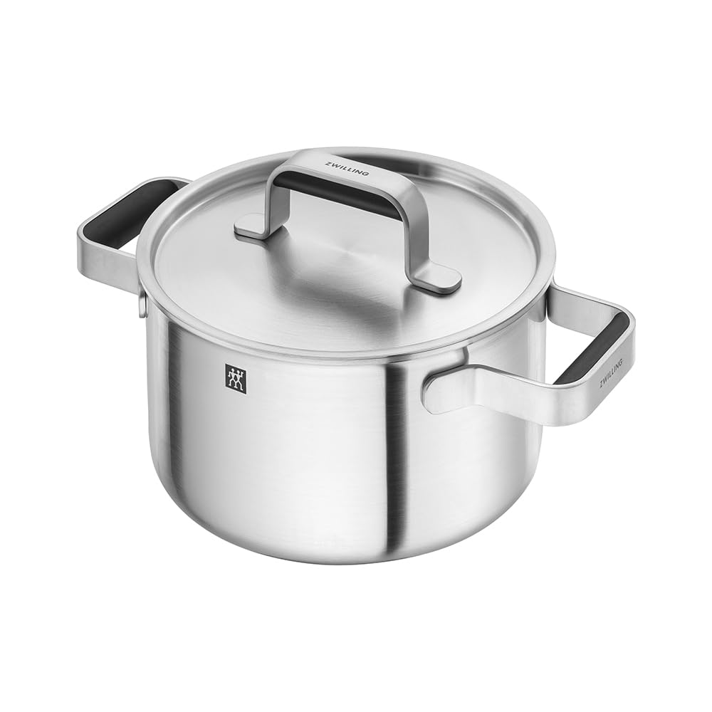 Zwilling Pure Set 5 Pentole Acciaio 16-20-24 cm Argento
