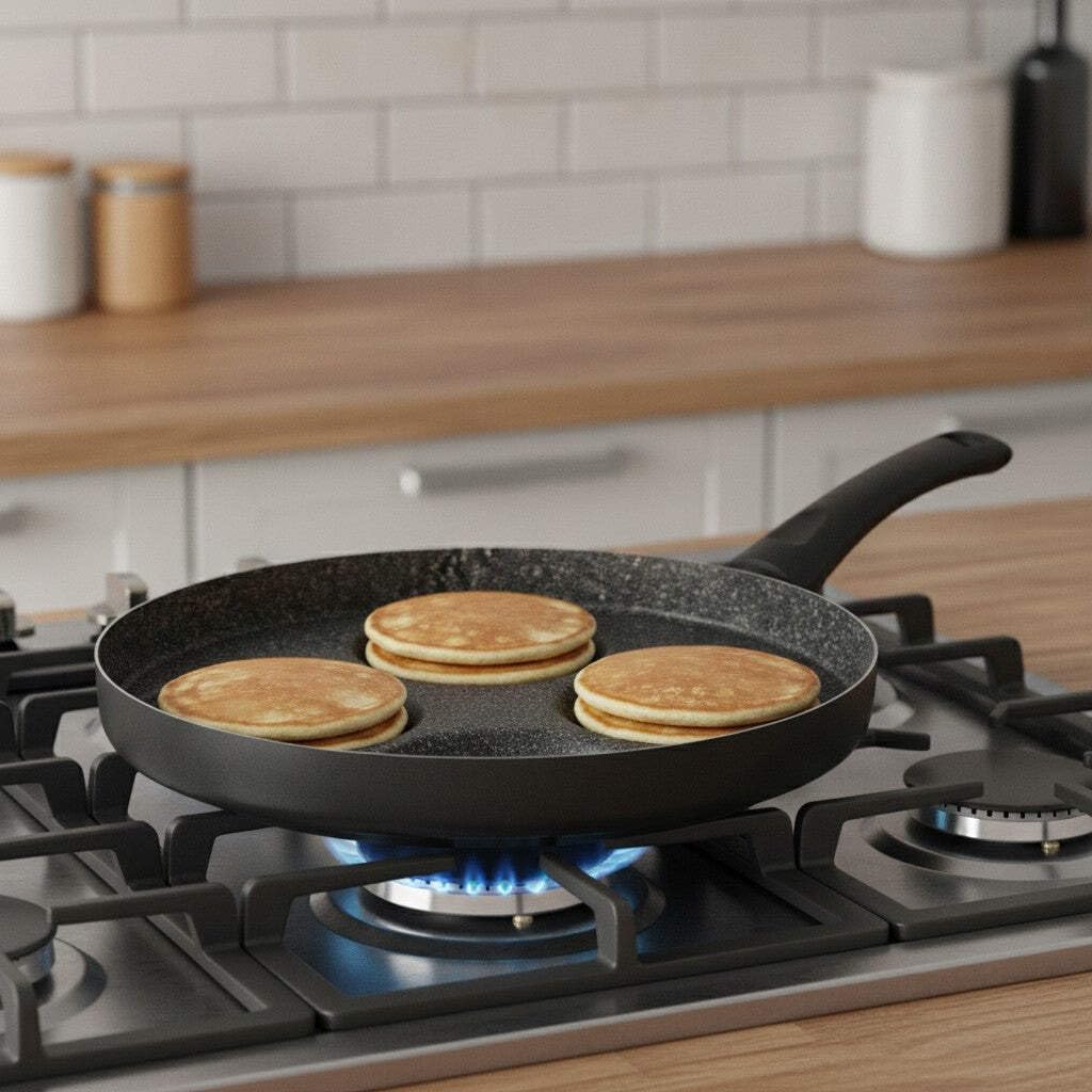 Mamù Happy Stone padella pancake 28 cm antiaderente
