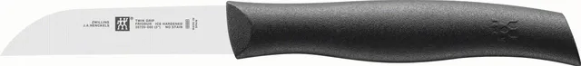ZWILLING Twin Grip Coltello verdure 8 cm lama Friodur nero