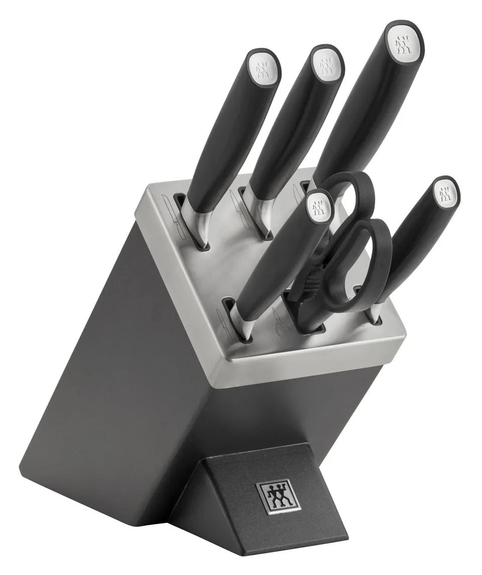 Zwilling Set Coltelli 5 Pezzi con Ceppo 33780-500 Acciaio