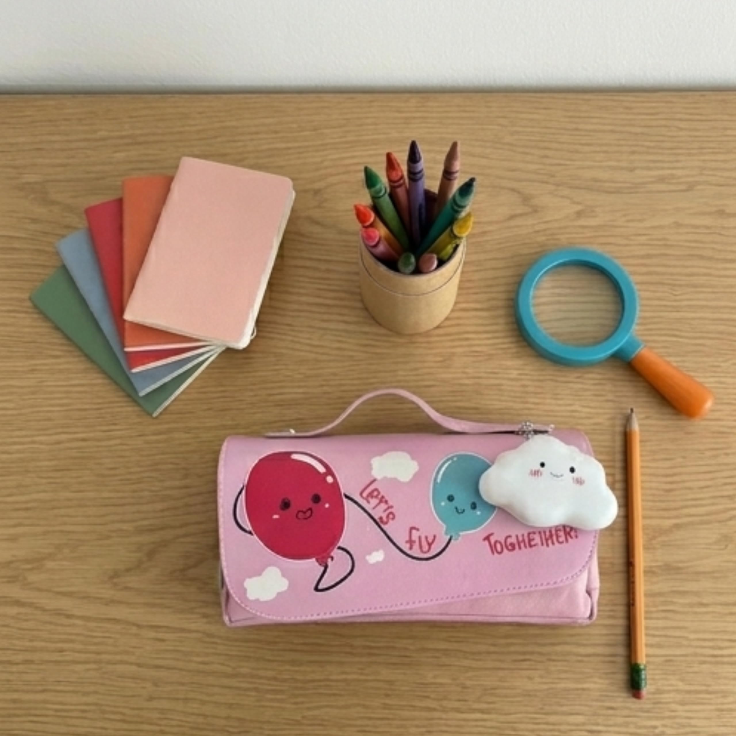 Wald Junior borsina Palloncini rosa bambina 20x7x11 cm