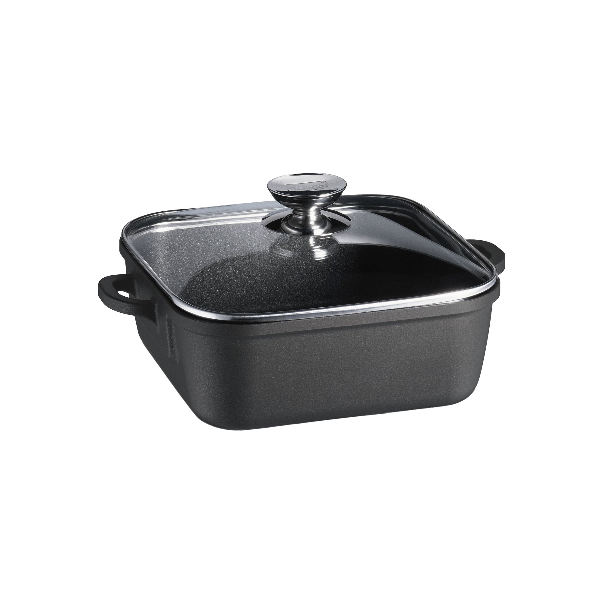 Berndes Vario Click Quadro tegame 28x28 cm coperchio vetro