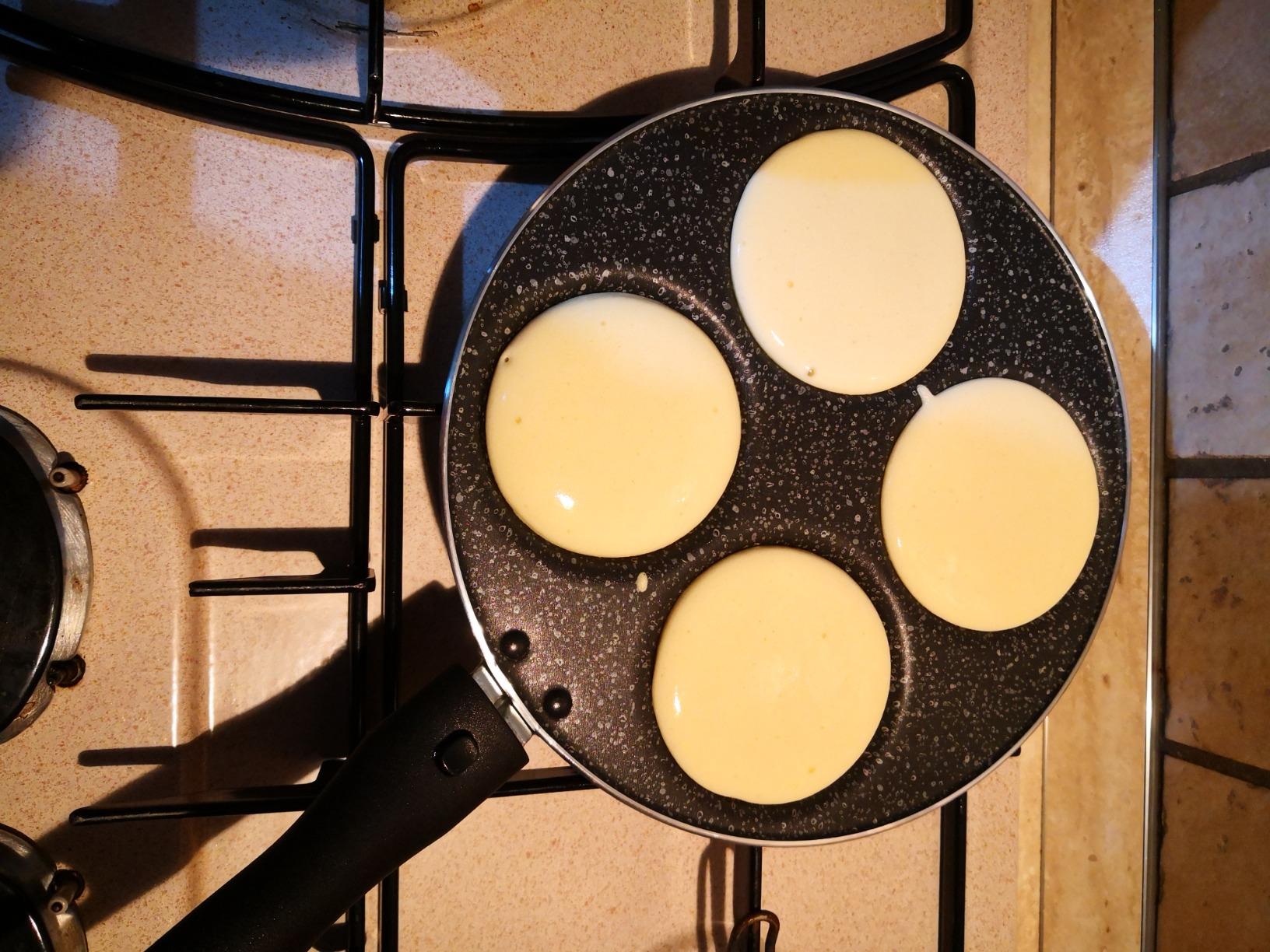 Alluflon Tradizione Italia Pancake Padella 4 stampi 24 cm antiaderente