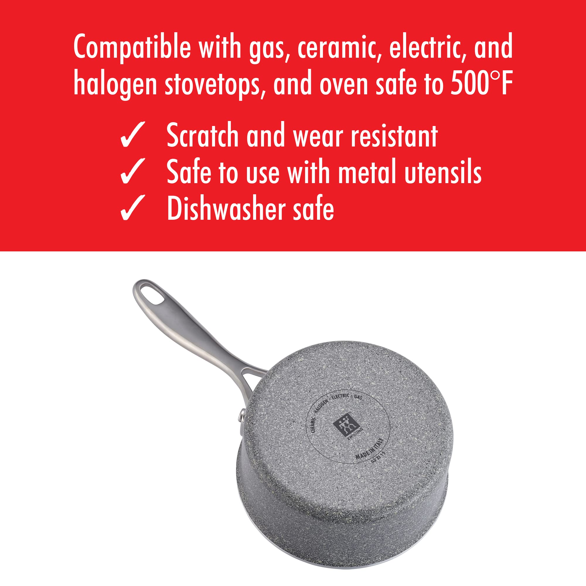 Zwilling Vitale casseruola antiaderente con coperchio
