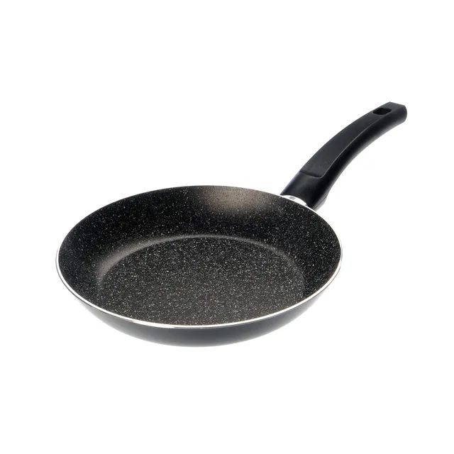 Alluflon Tradizione Italia Padella 32 cm Nero Effetto Pietra