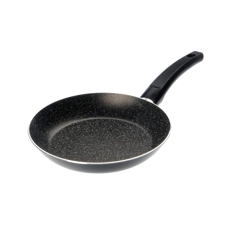 Alluflon Tradizione Italia Padella 32 cm Nero Effetto Pietra