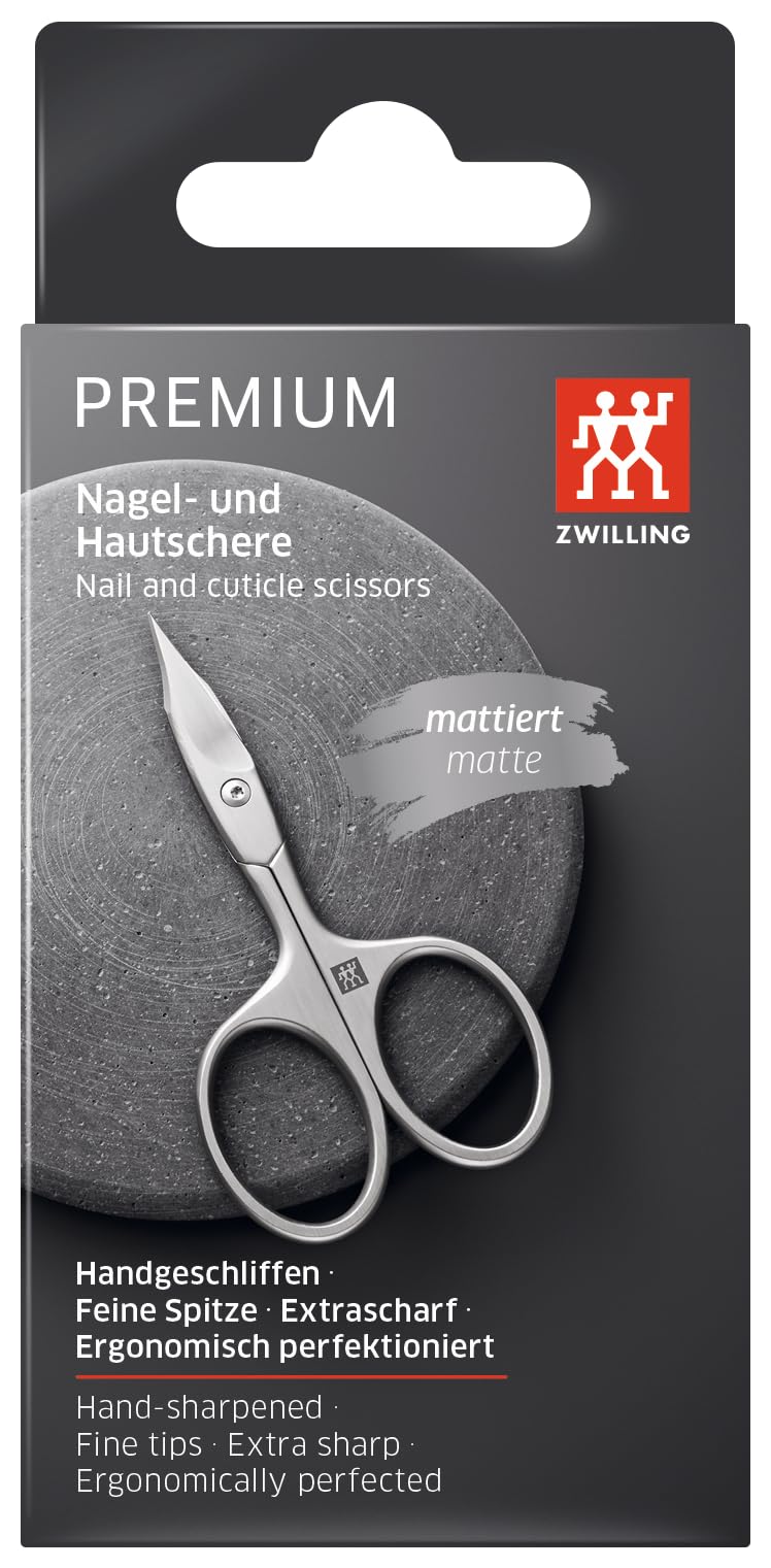 ZWILLING Forbici unghie combinate 90 mm acciaio argento cuticole