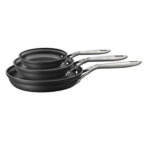 Zwilling Motion set padelle antiaderenti 3 pezzi nero
