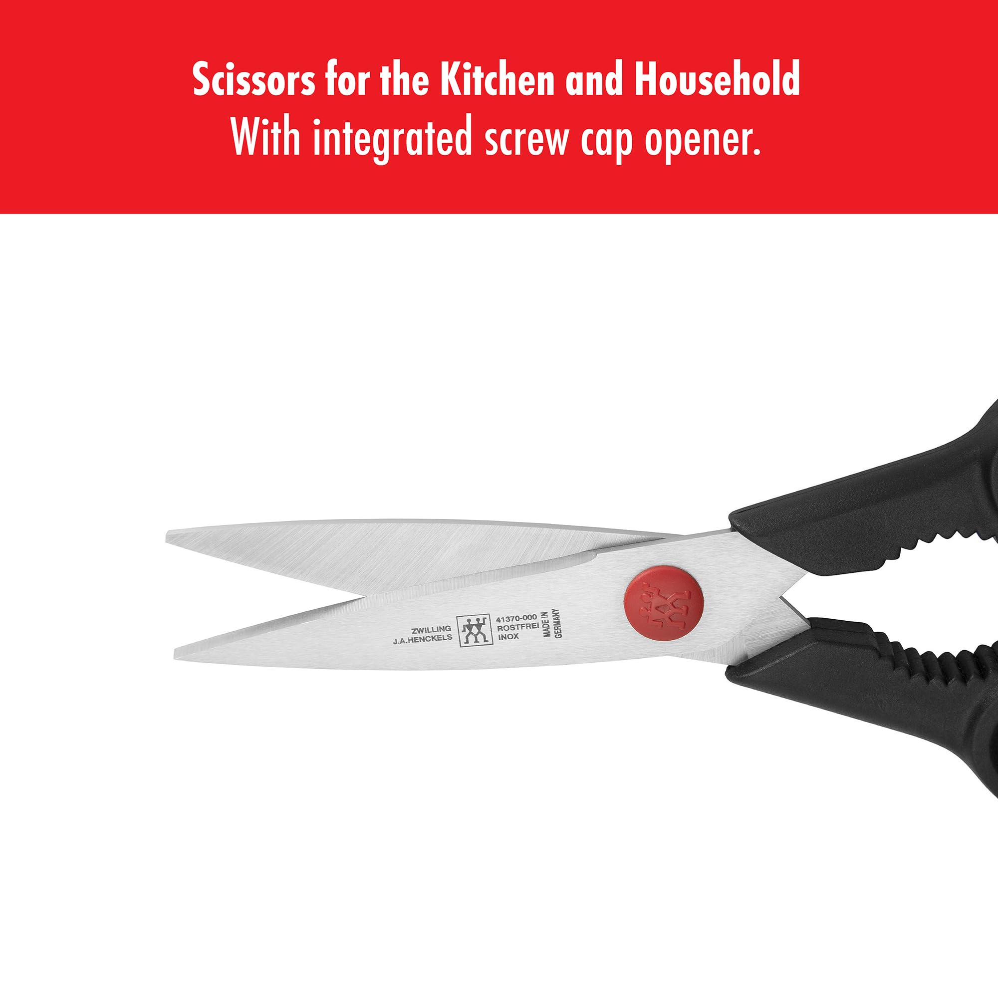 Henckels Forbici cucina forbici inox rosse 8 pollici