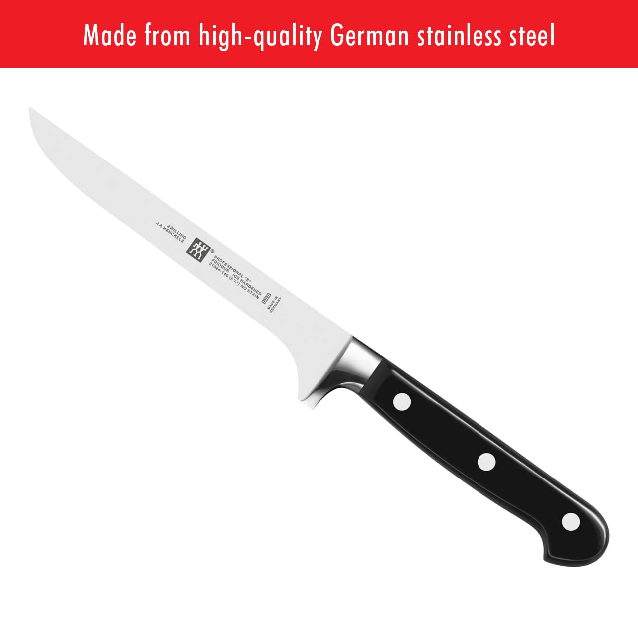 ZWILLING Professional S Coltello disossare 14 cm acciaio forgiato