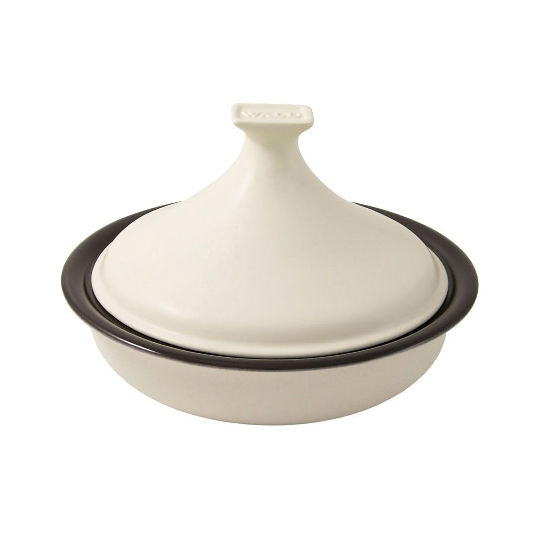 Wald Cottura tajine argilla rossa 31,5 cm pentola lenta