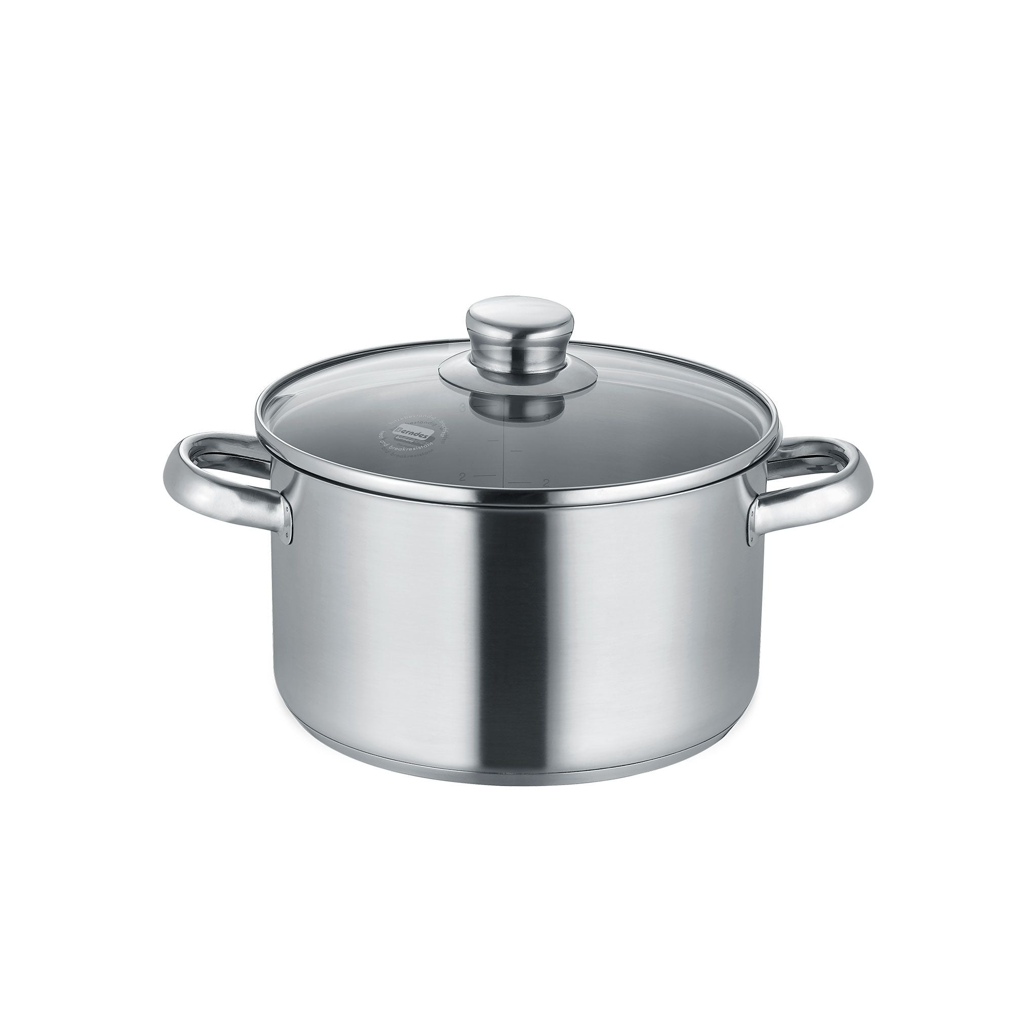 Berndes New Roma Pentola con Coperchio 20 cm Antiaderente