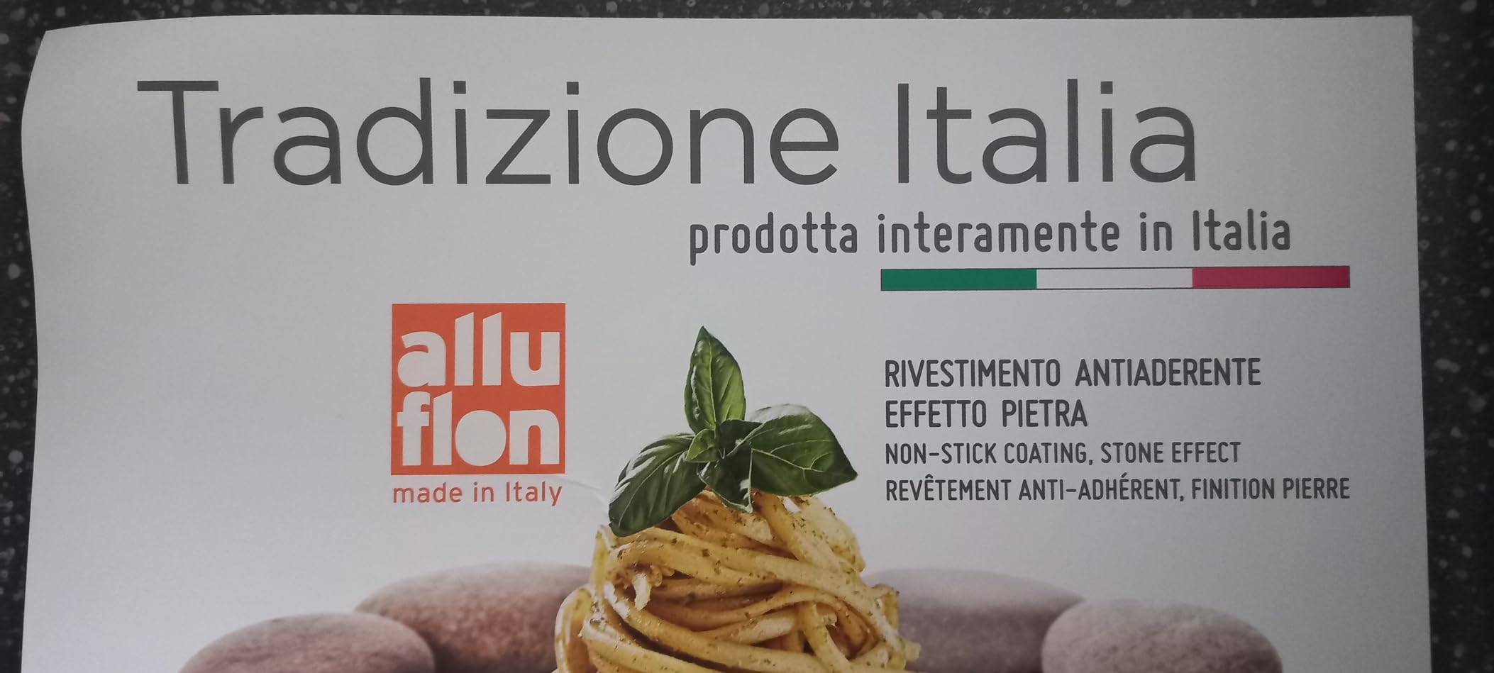 Alluflon Tradizione Italia lasagnera 25x18 cm nera da forno