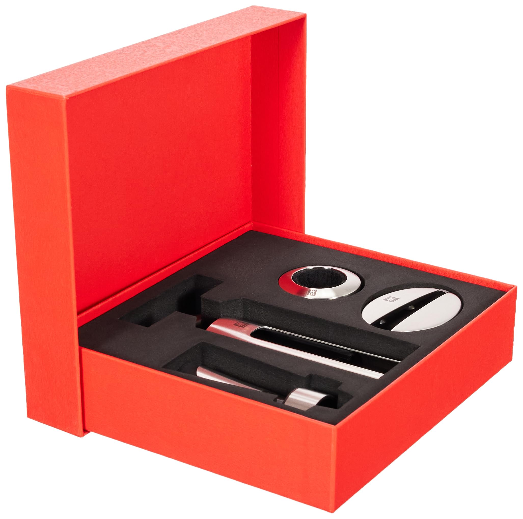 Zwilling Sommelier set vino 4 pezzi 39500-054 acciaio nero