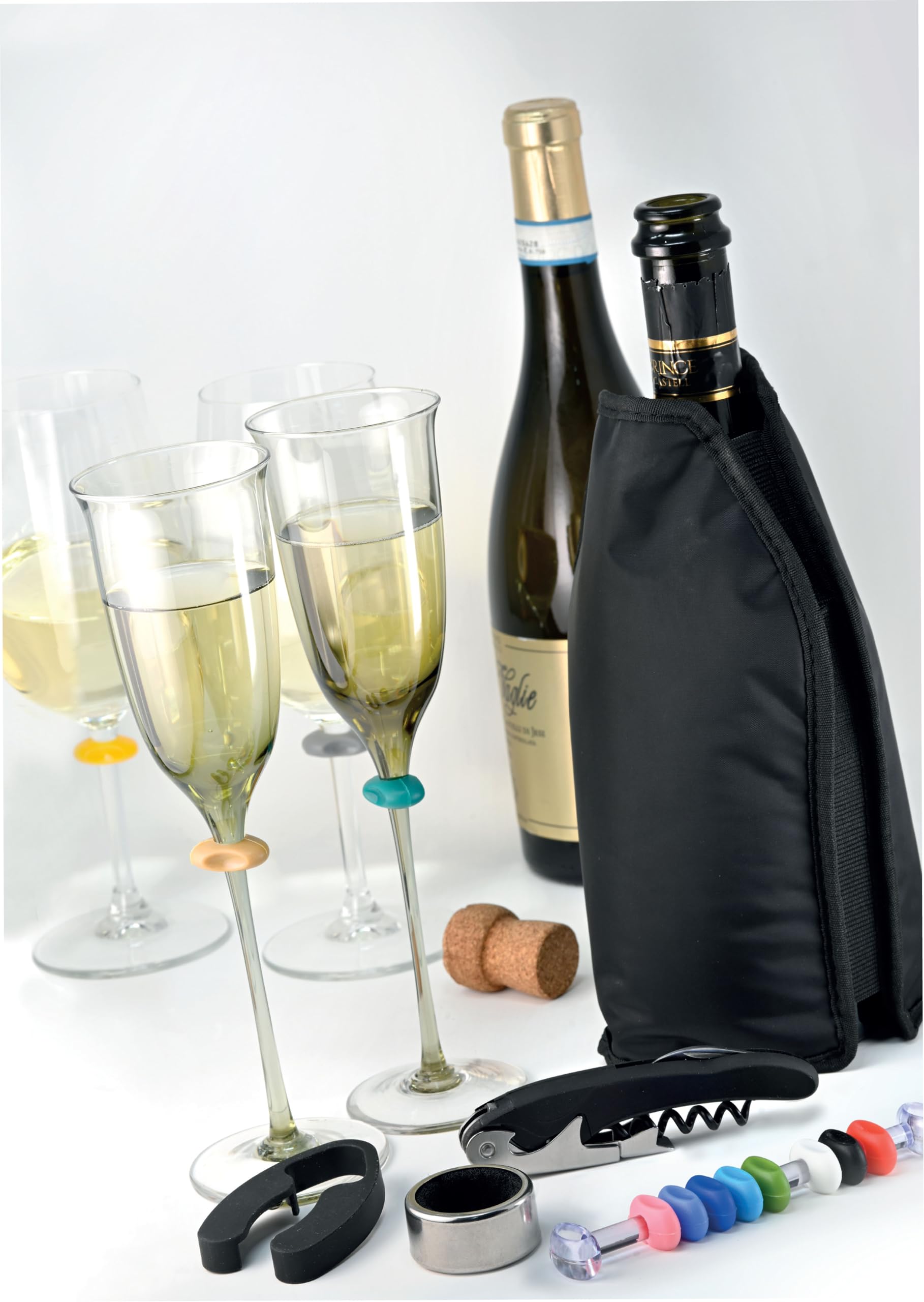 Wald Wine Time Set Vino Tagliacapsula Segnabicchieri Cover