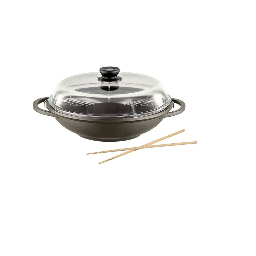 Berndes Bonanza Induction wok 32 cm con coperchio
