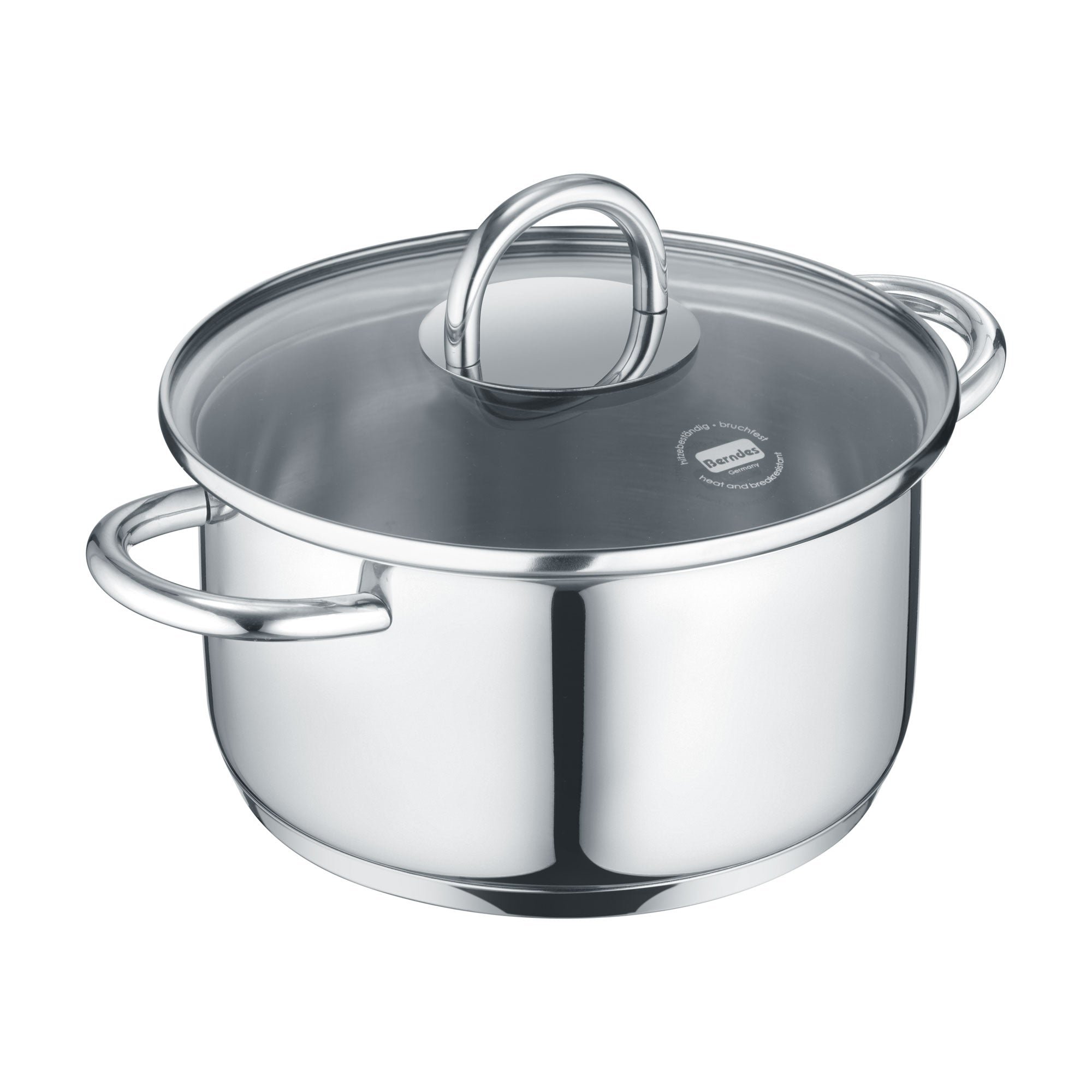 Berndes b.mini Pentola 12+14 cm Acciaio con Coperchio