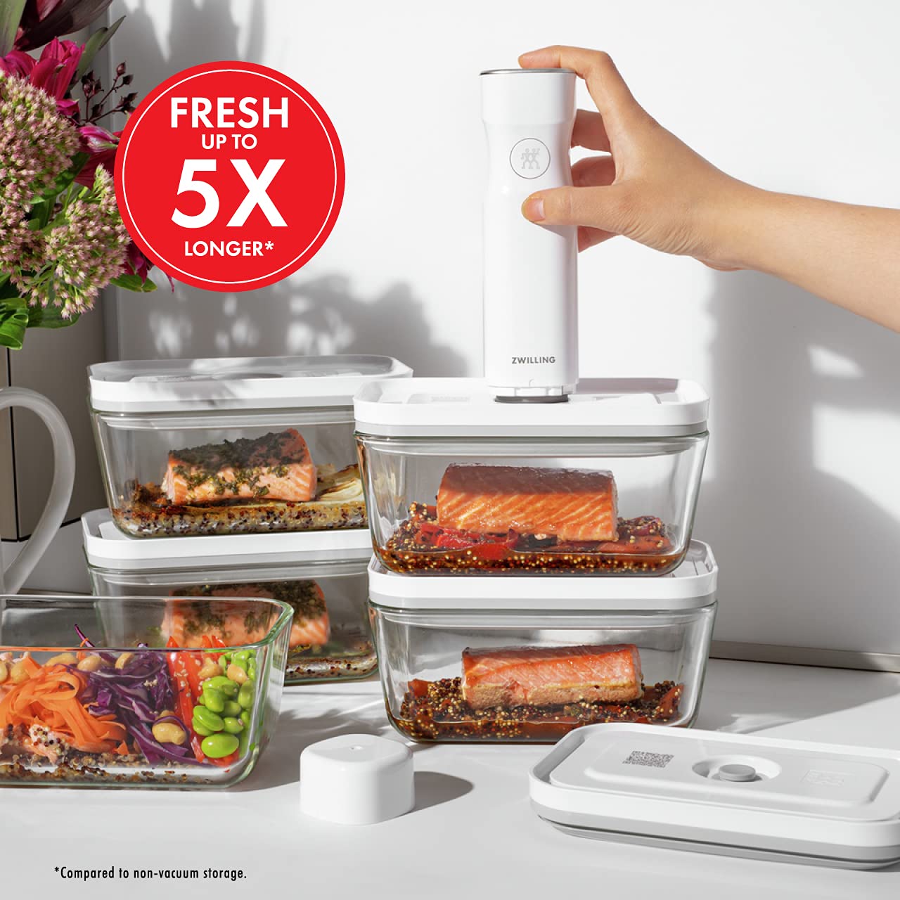 ZWILLING Fresh & Save Contenitore Vetro Medio Sottovuoto