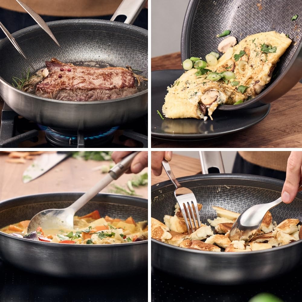 Zwilling Joy Plus padella 20 cm antiaderente antigraffio inox
