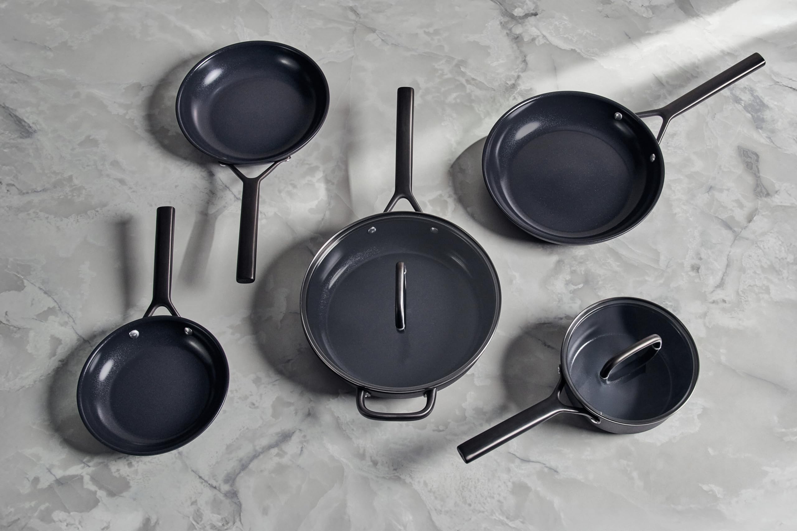 ZWILLING Milano Set 2 Padelle 24+28 cm Nere Induzione