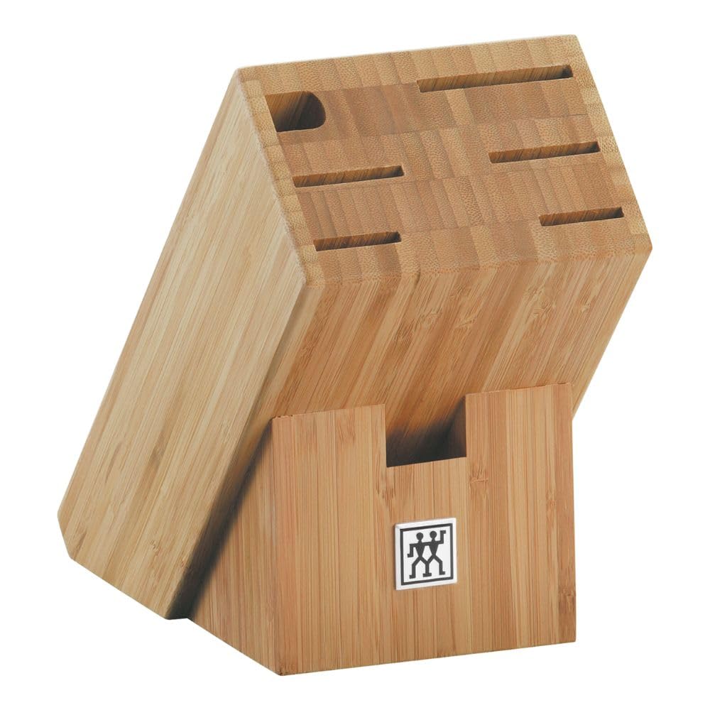 ZWILLING Twin Pollux Ceppo coltelli 7 pezzi bambù pane cuoco