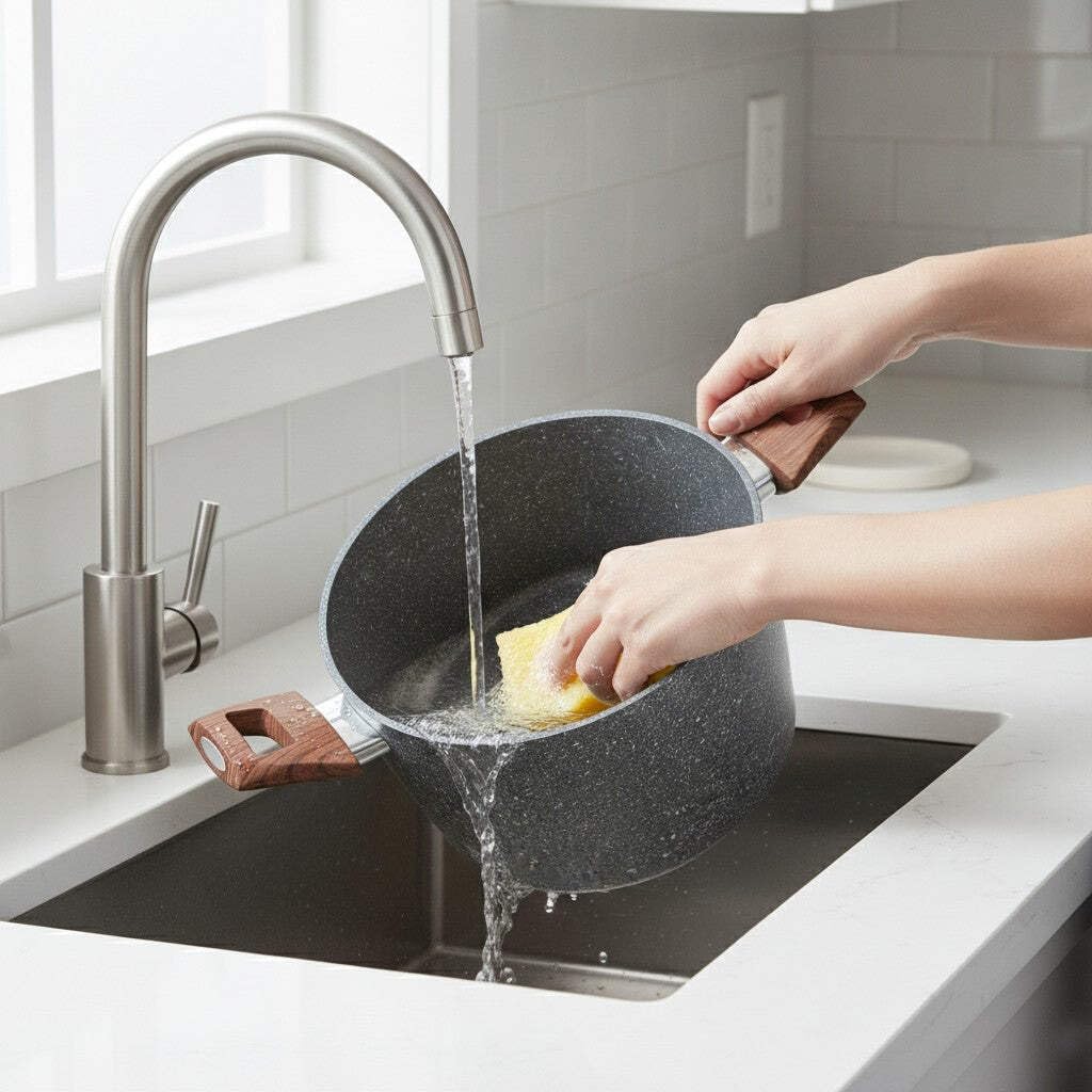 Mamù Fast Induction pentola a induzione 16 cm antiaderente