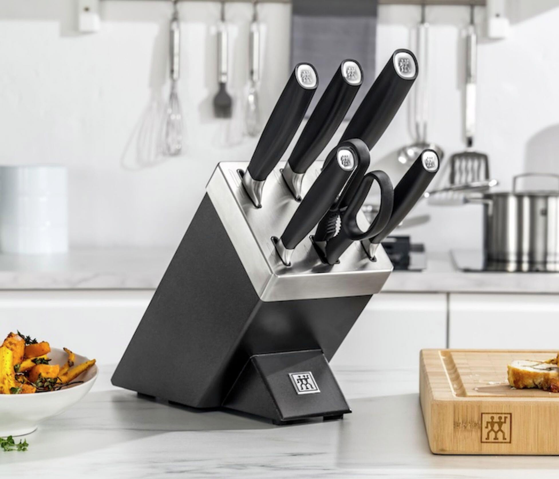 Zwilling Set Coltelli 5 Pezzi con Ceppo 33780-500 Acciaio
