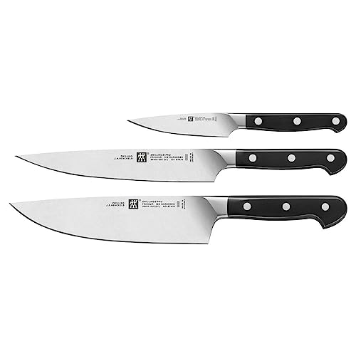 ZWILLING Pro set coltelli 3 pezzi acciaio forgiato
