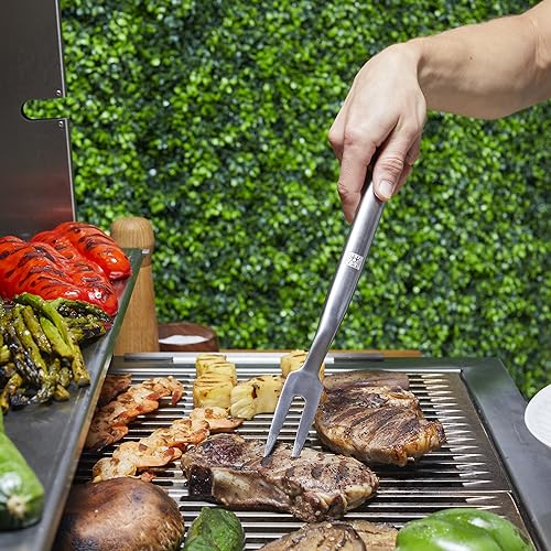 ZWILLING BBQ+ Forchetta Barbecue Acciaio Inox Manico Lungo