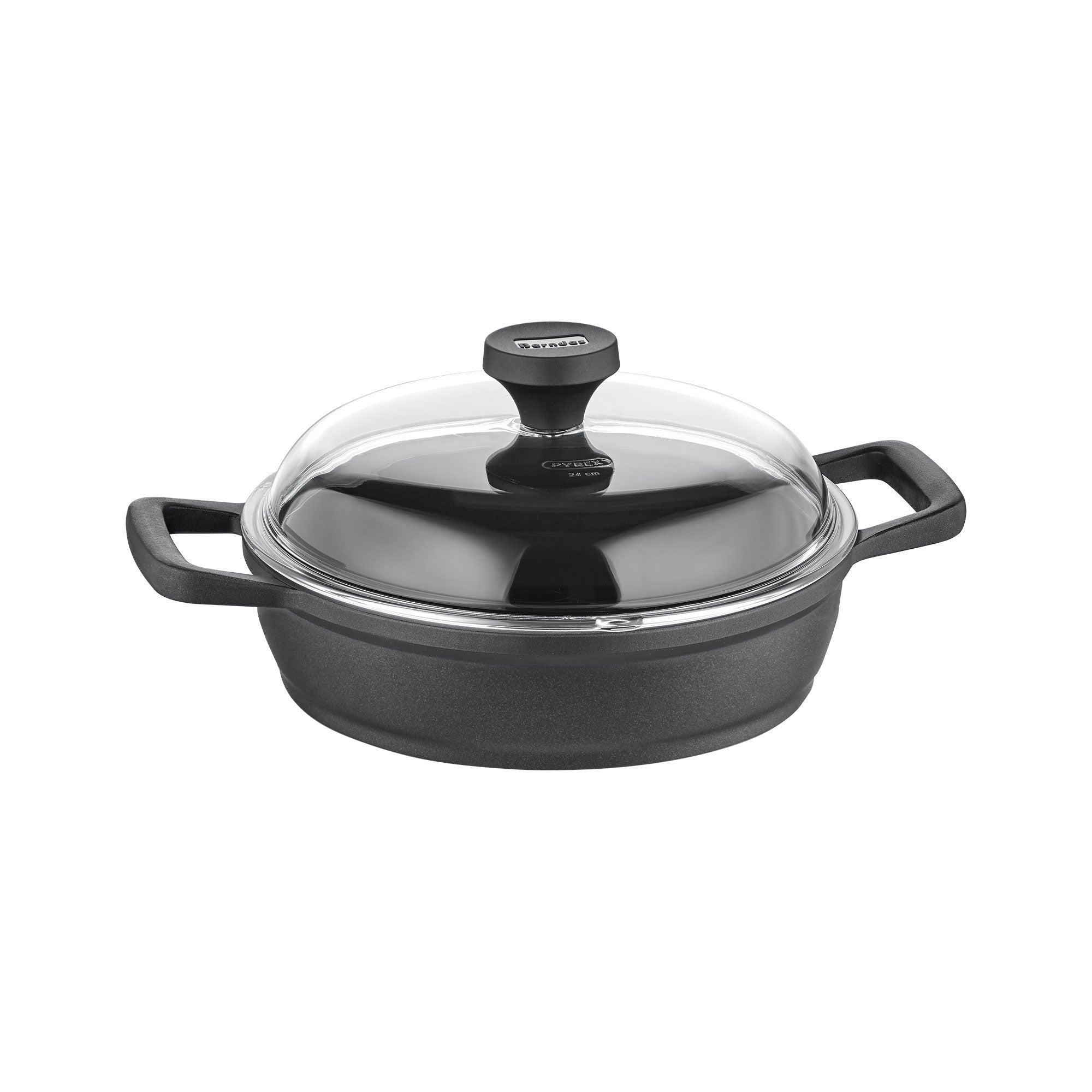Berndes Edition 100 padella bassa 28 cm con coperchio antiaderente