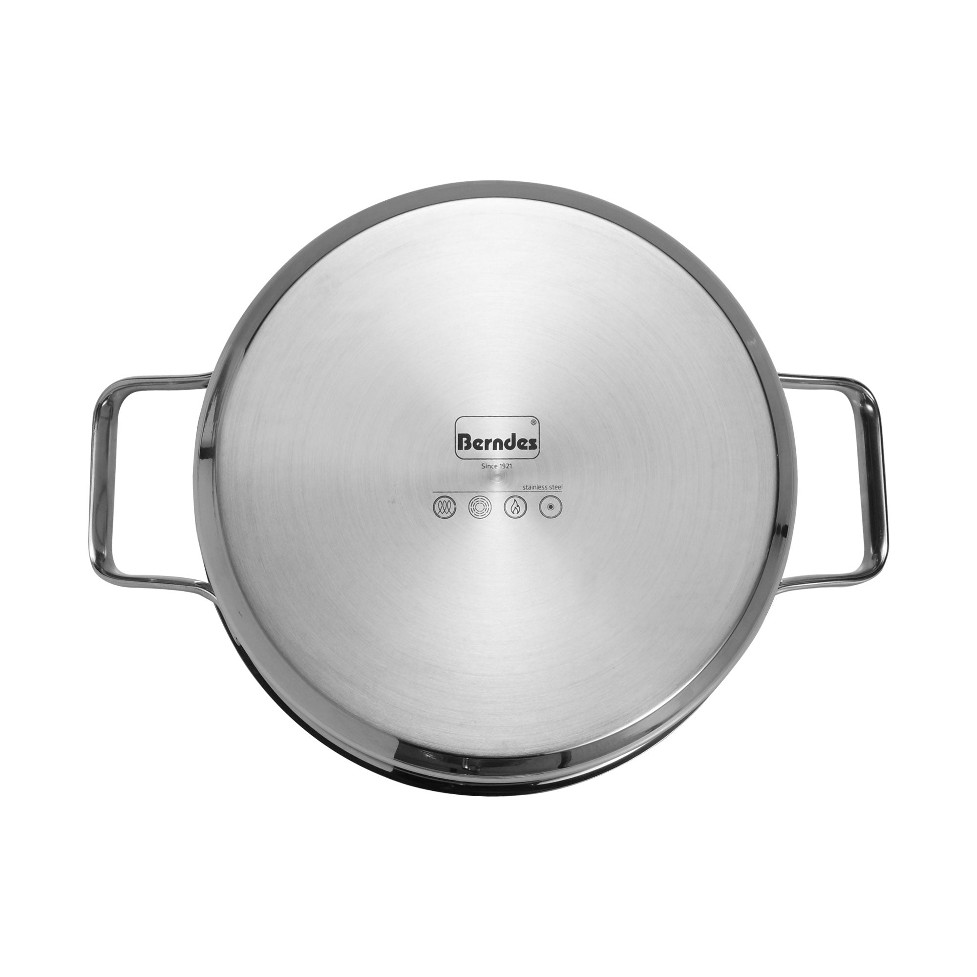 Berndes b.vital pentola a vapore 24 cm 6 litri acciaio