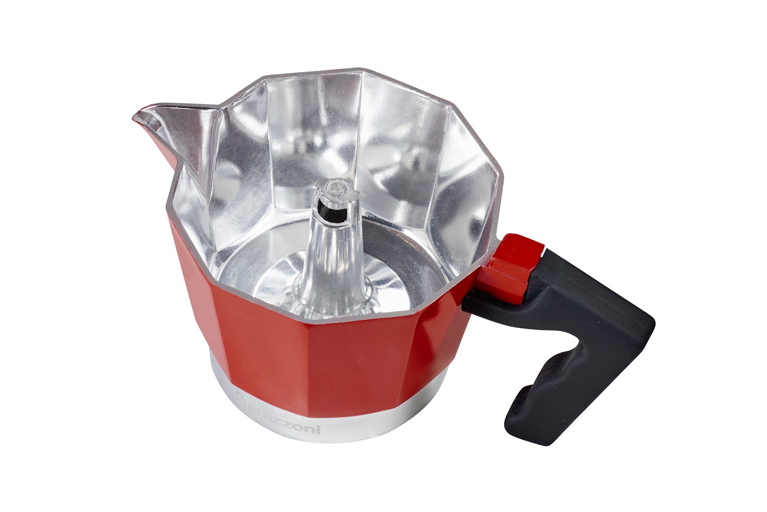 Barazzoni La Caffettiera Moka rossa 1 tazza alluminio
