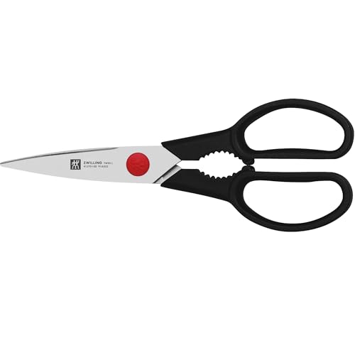 Zwilling Twin L Forbici Cucina 20 cm Nero Acciaio Speciale