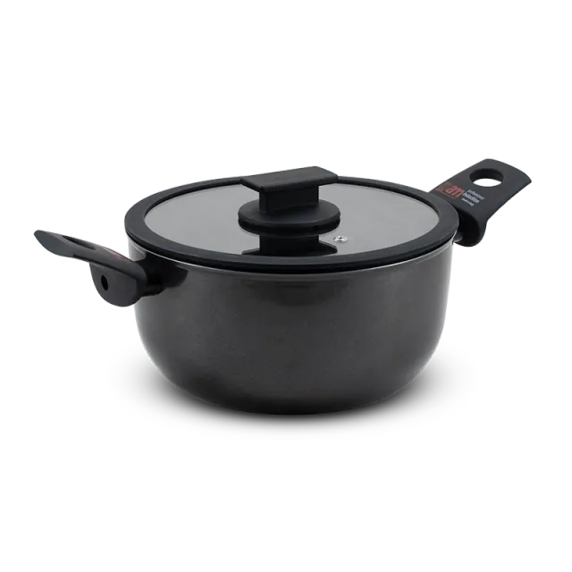 Accademia Mugnano Fortezza Protection Shield casseruola antiaderente con coperchio