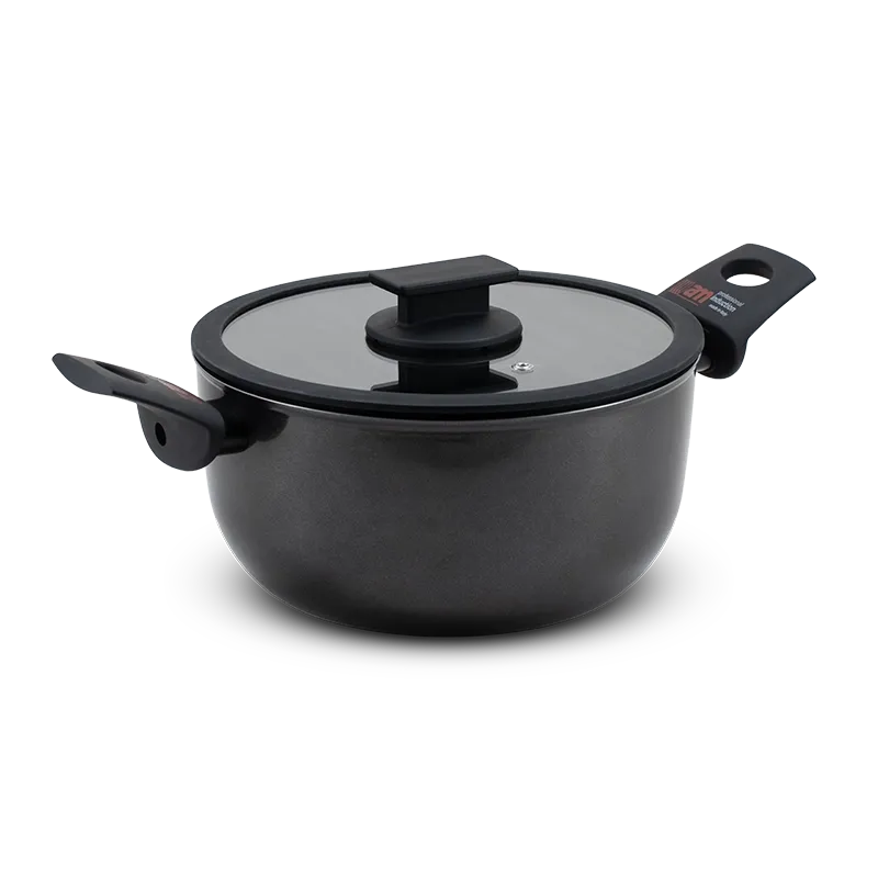 Accademia Mugnano Fortezza Protection Shield casseruola antiaderente con coperchio