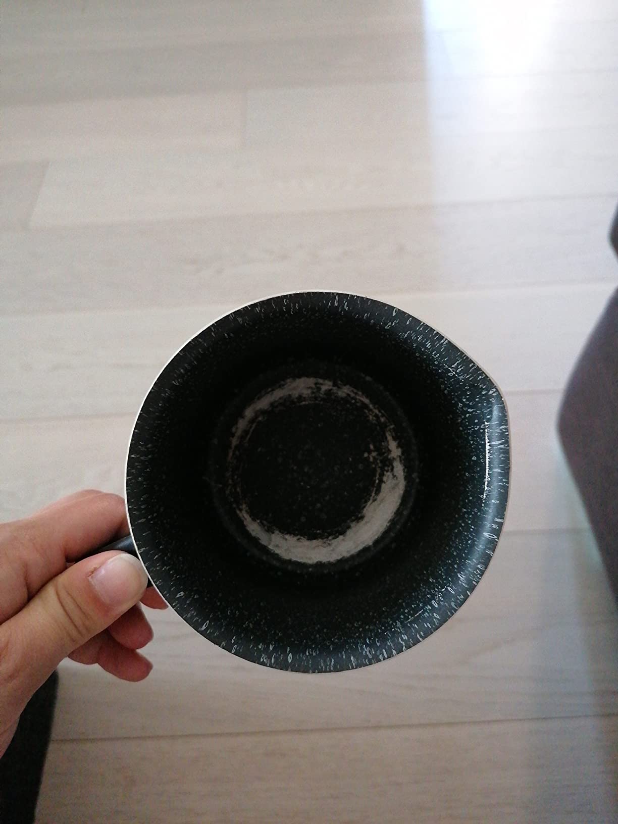 Alluflon Tradizione Italia Bollilatte 12 cm Antiaderente Pietra