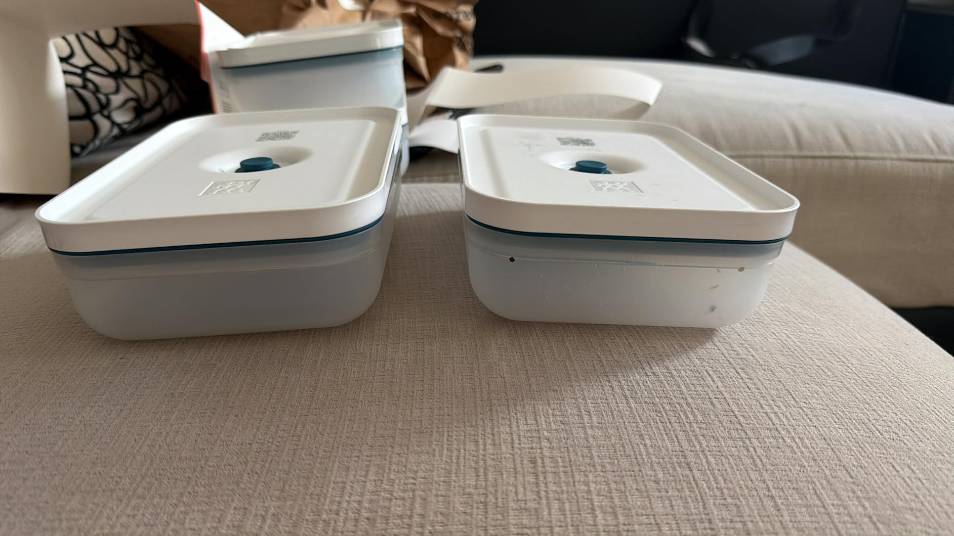 Zwilling Fresh & Save set 3 contenitori sottovuoto L La Mer plastica