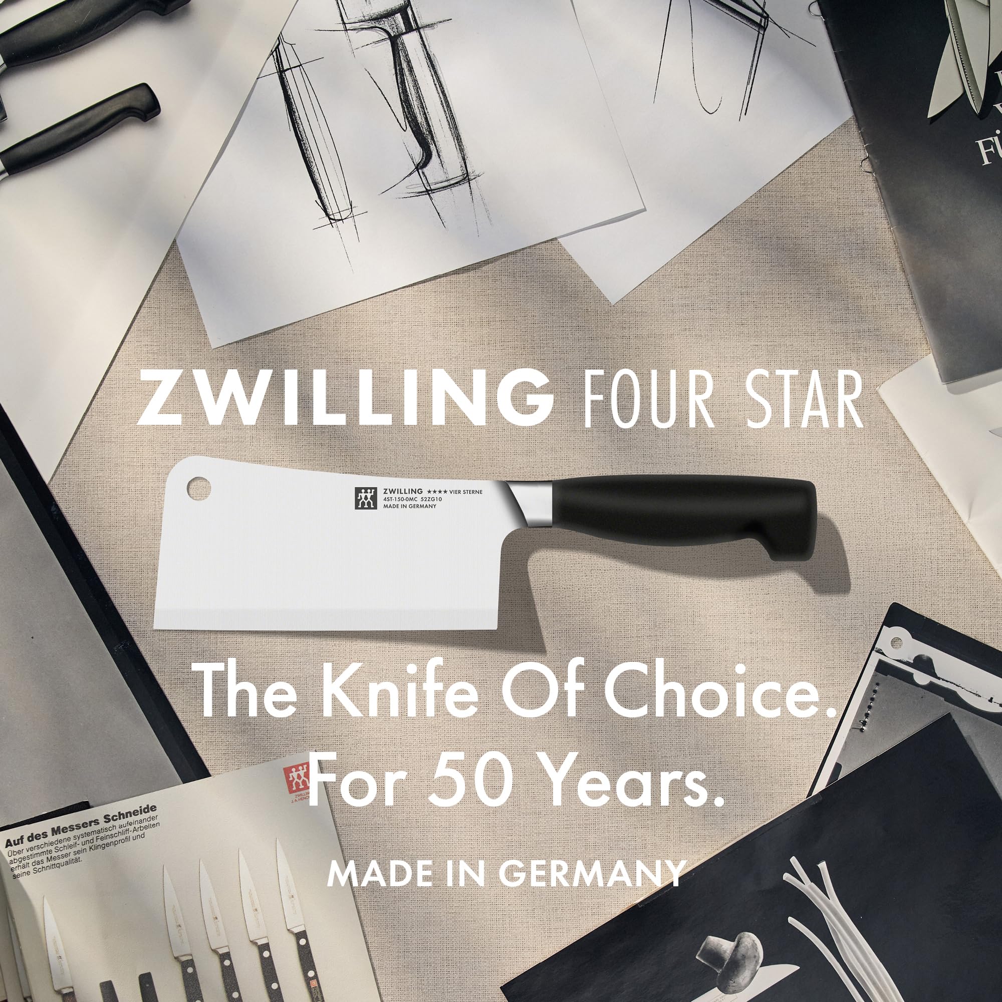 Zwilling Vier Sterne 31095-150-0 coltello cucina 15 cm acciaio