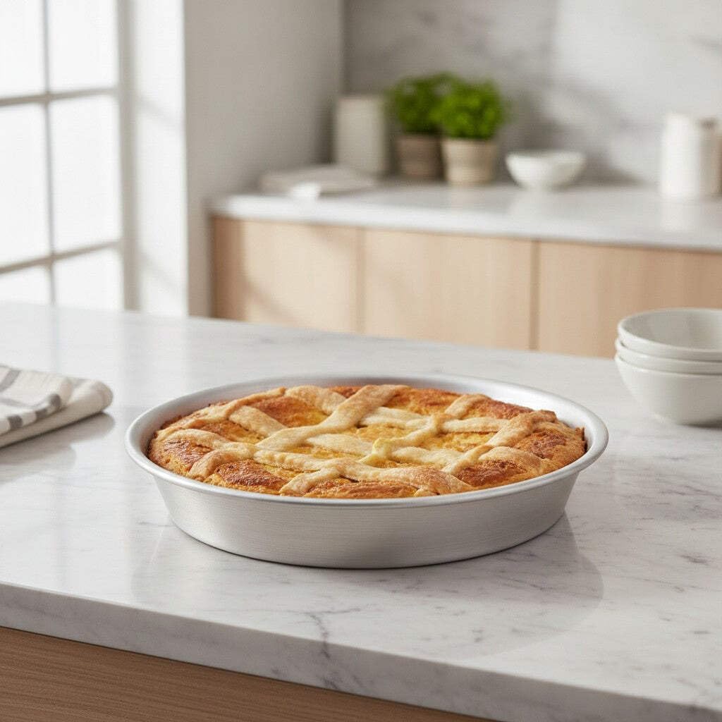Mamù Happy Alluminio Bianco Ruoto Pastiera 20 cm