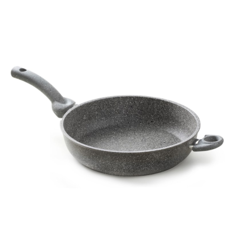 Accademia Mugnano Articoli speciali tegame alto 28 cm pietra con coperchio