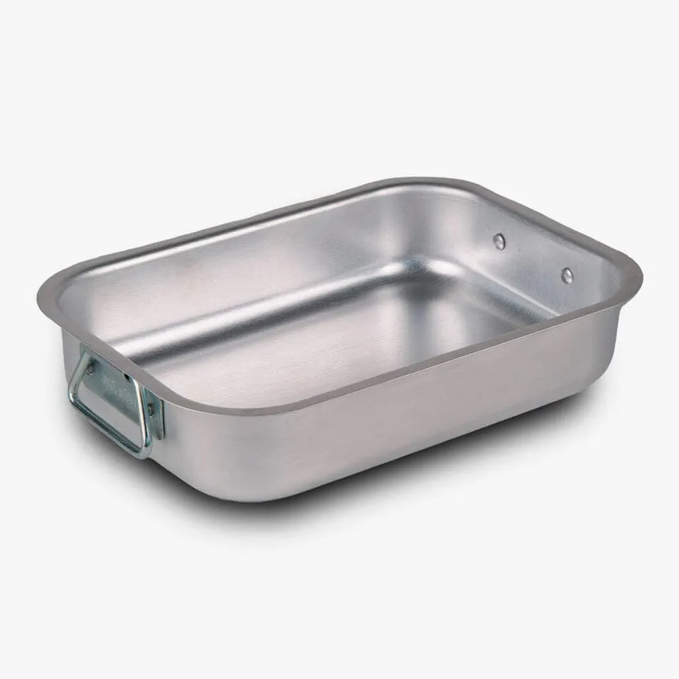 Mamù Happy rostiera alluminio bianco 30 cm forno