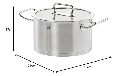 Zwilling Pro pentola profonda 24 cm acciaio inox 18/10
