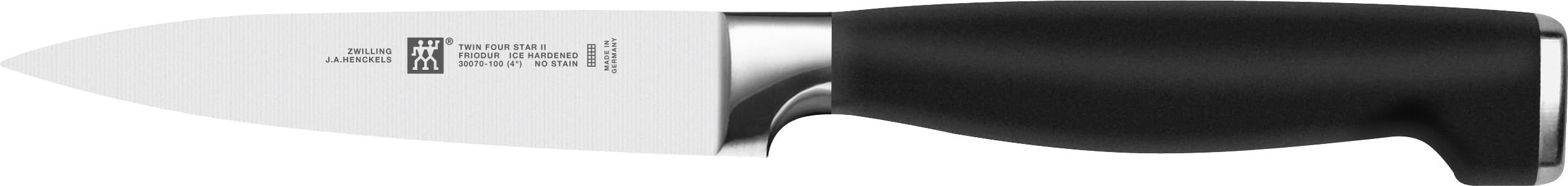 Zwilling Twin Four Star II 30070-101-0 coltello spelucchino 10 cm inox