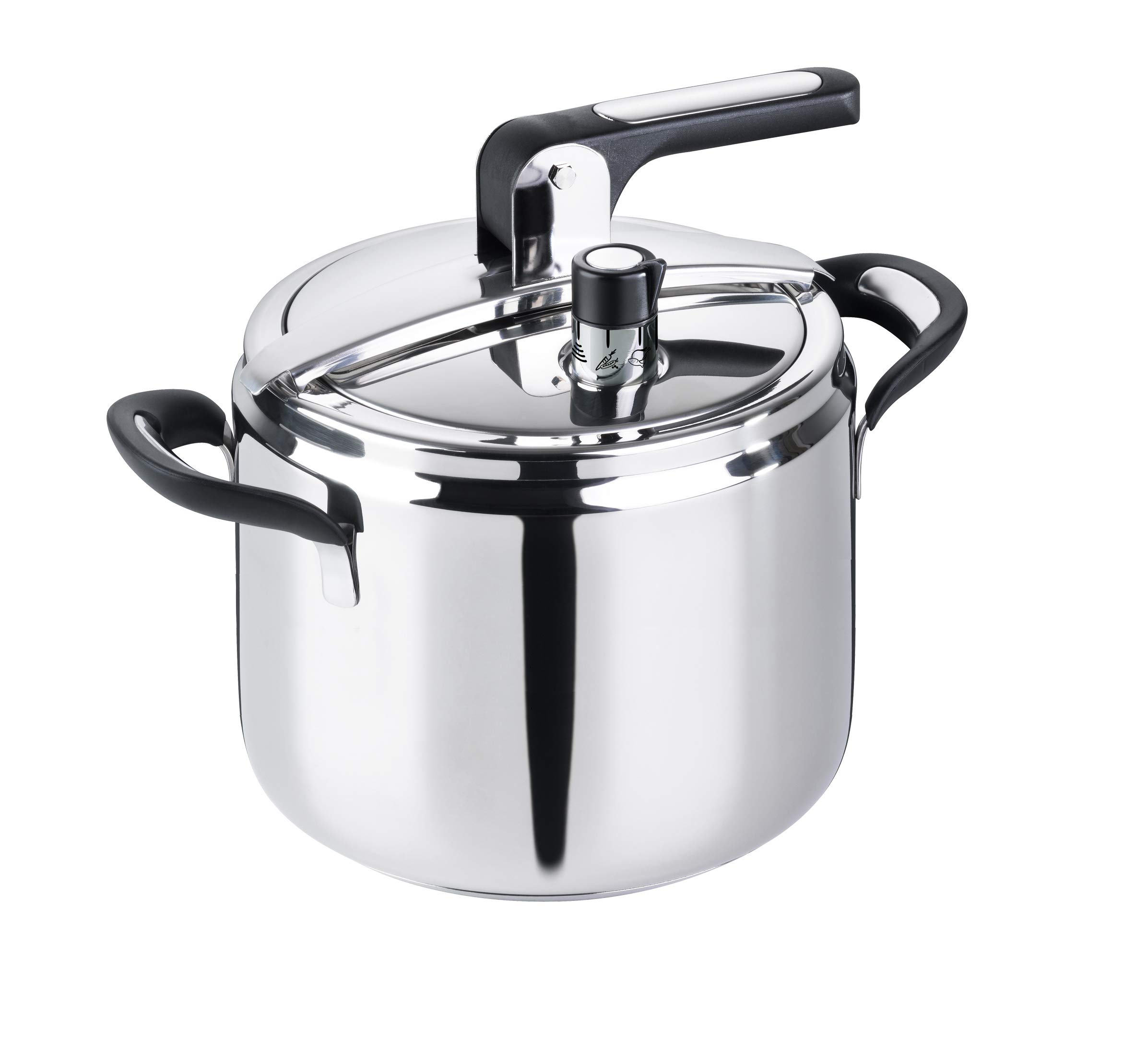 Barazzoni Silicon Pro pentola a pressione 5 L 22 cm inox