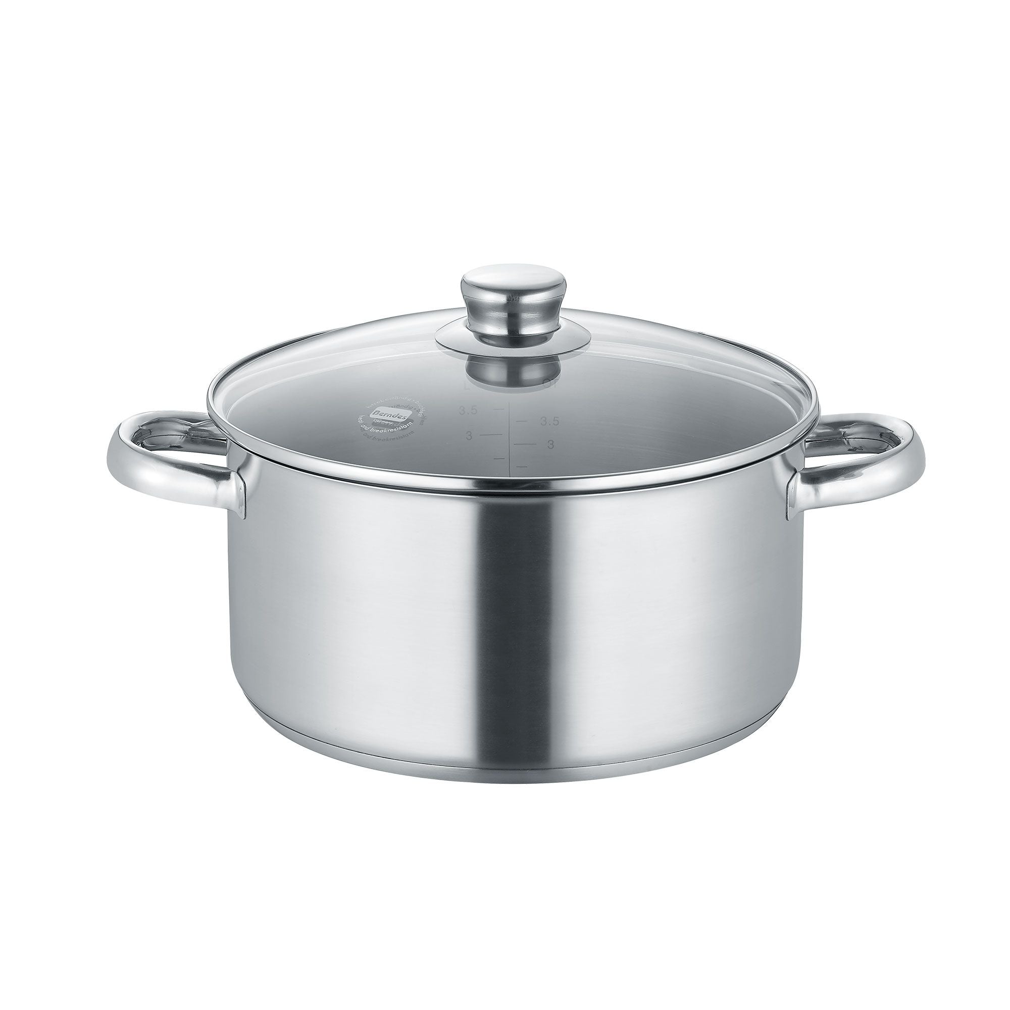 Berndes New Roma Pentola con Coperchio 20 cm Antiaderente