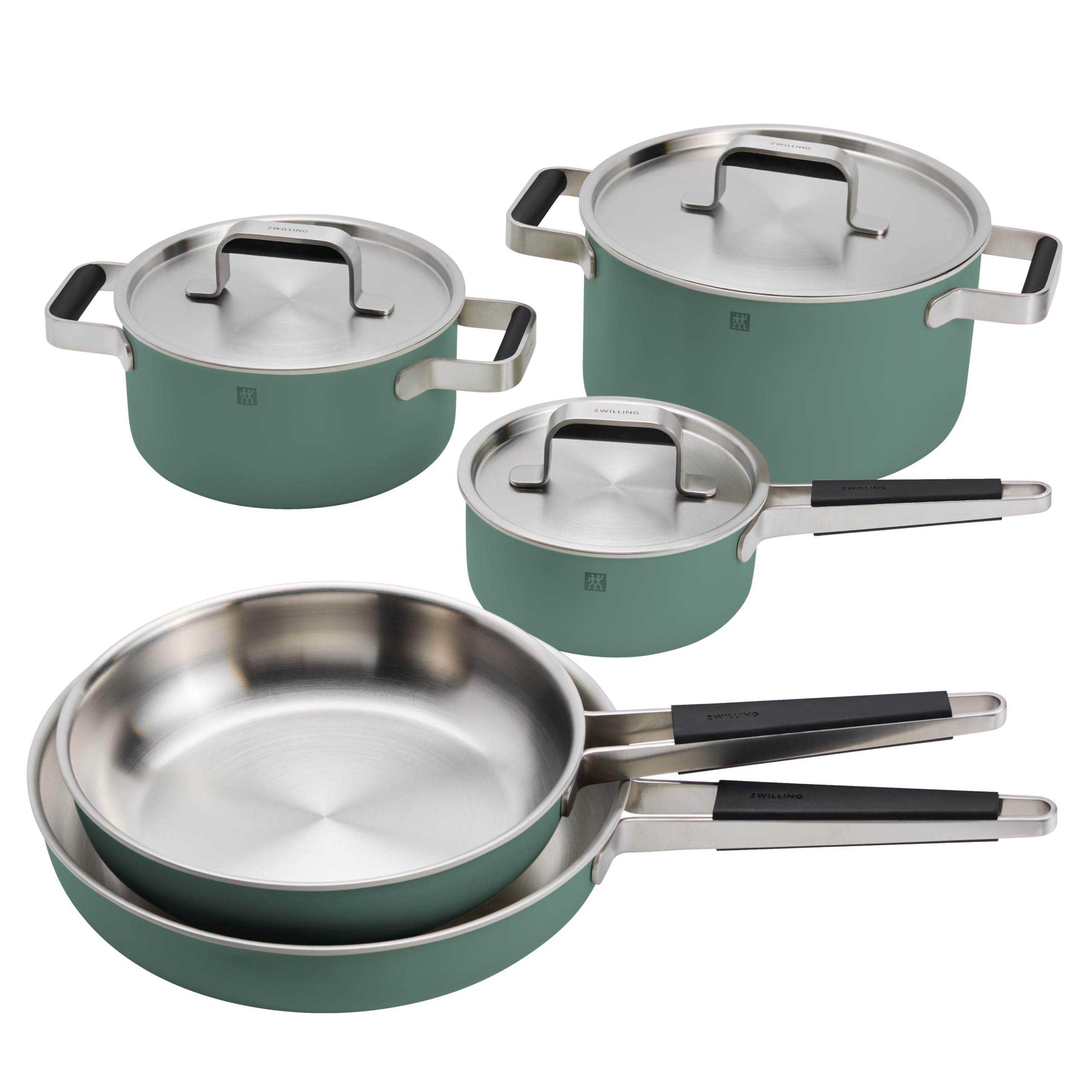 ZWILLING Pure set pentole inox 6 pezzi avorio