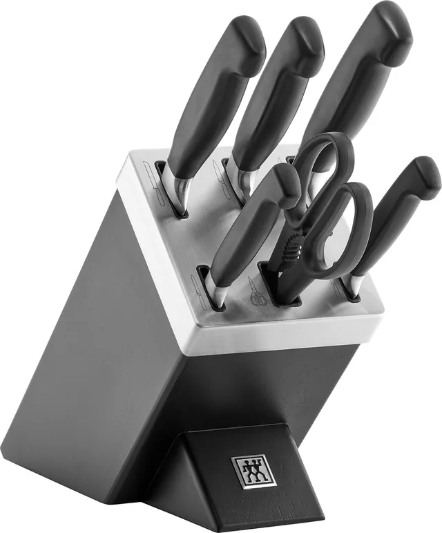 Zwilling Four Star ceppo autoaffilante 7 pezzi nero